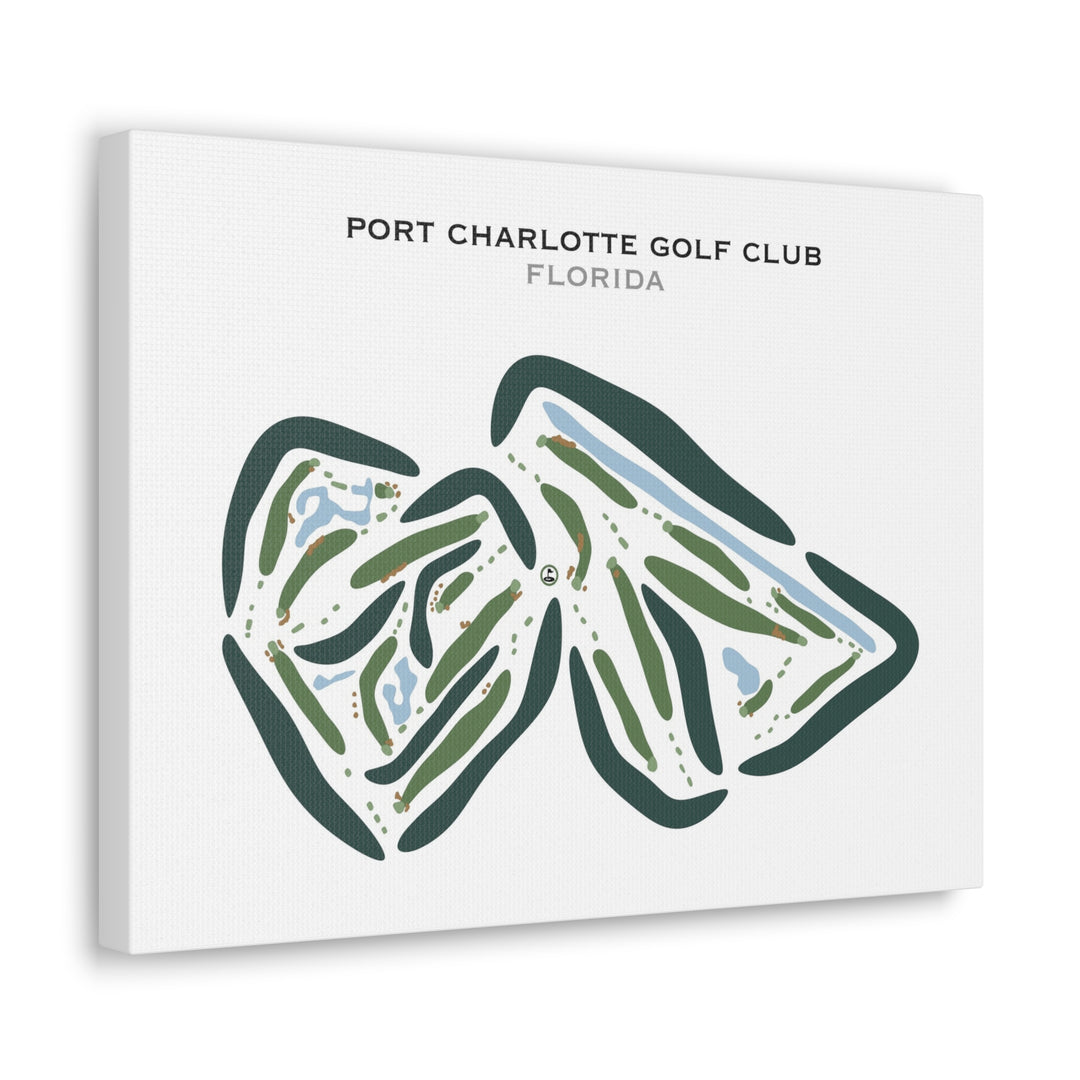 Port Charlotte Golf Club, Florida - Printed Golf Courses