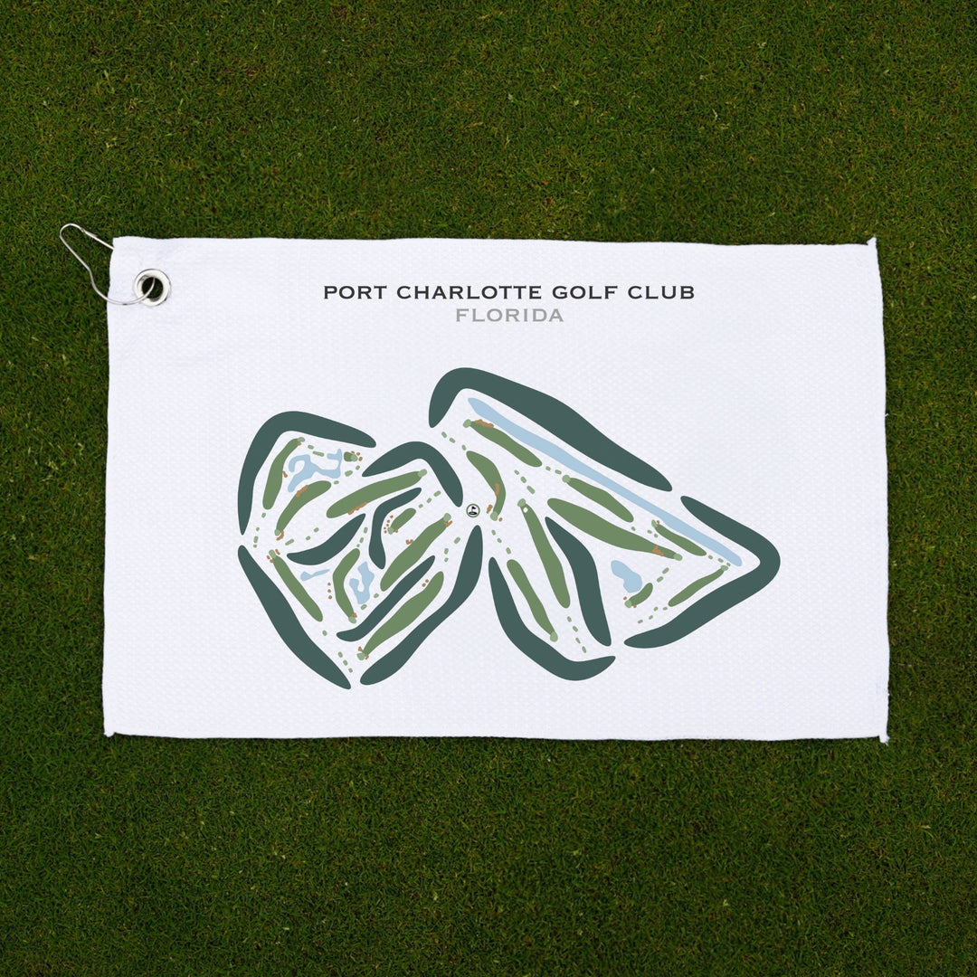 Port Charlotte Golf Club, Florida - Printed Golf Courses