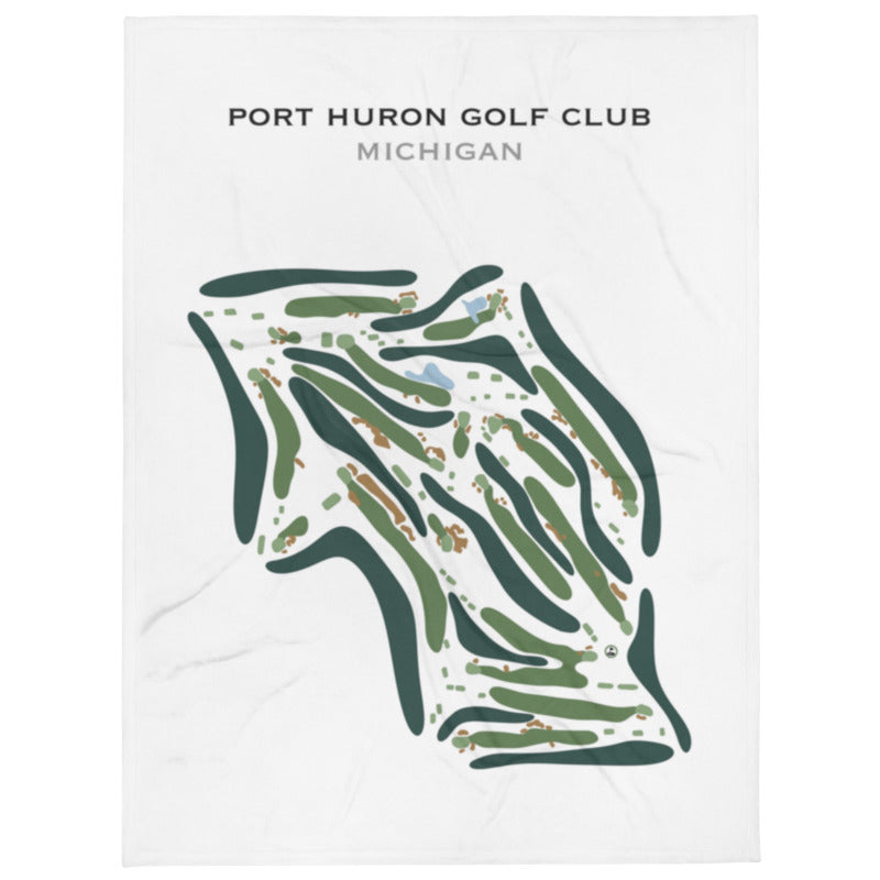 Port Huron Golf Club, Michigan - Printed Golf Courses