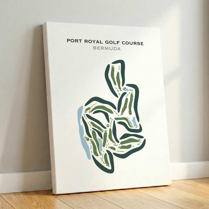 Port Royal Golf Course, Bermuda - Printed Golf Courses