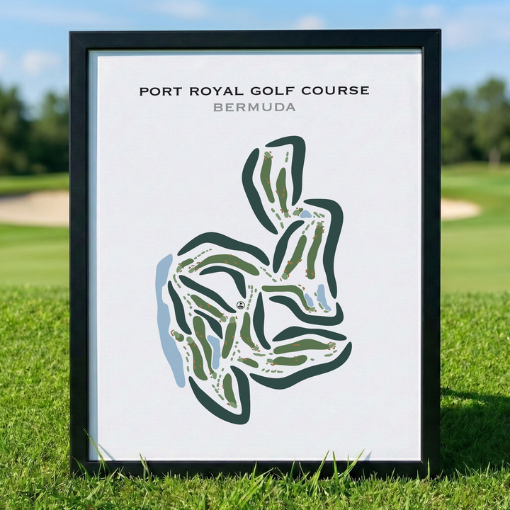 Port Royal Golf Course, Bermuda - Printed Golf Courses