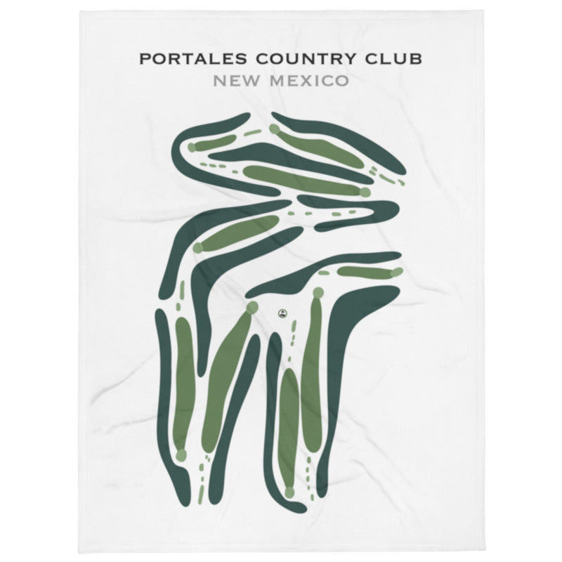 Portales Country Club, New Mexico - Printed Golf Course