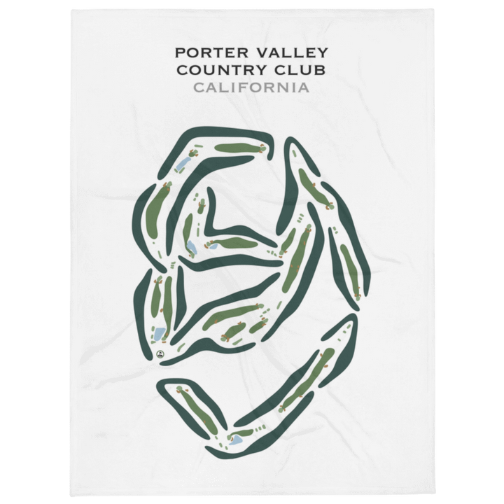 Porter Valley Country Club, California - Printed Golf Courses