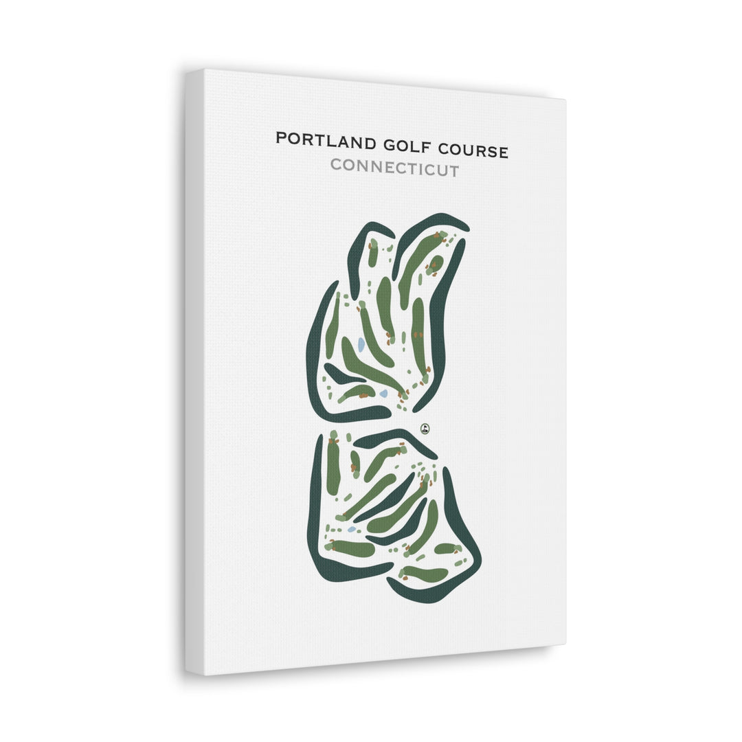 Portland Golf Course, Connecticut - Printed Golf Courses