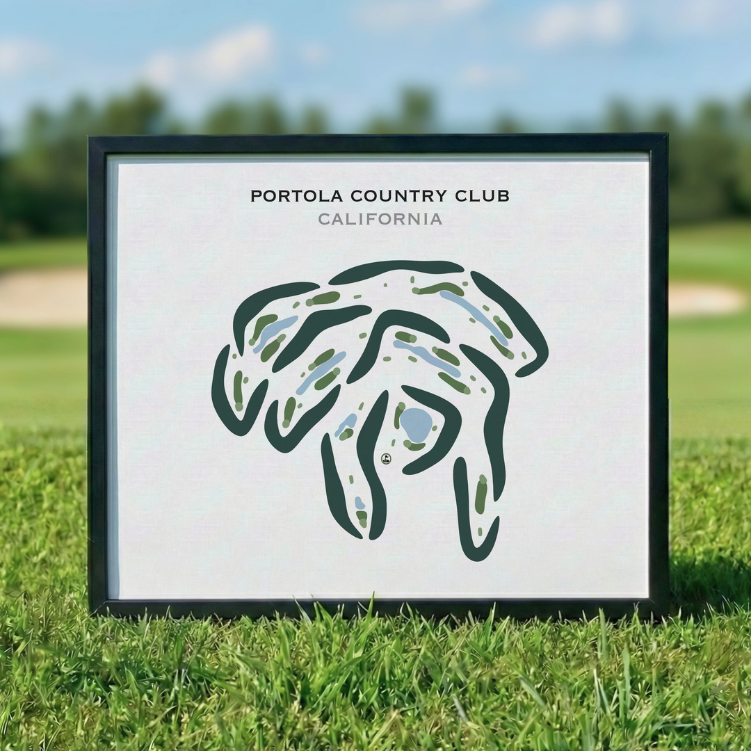 Portola Country Club, California - Printed Golf Courses
