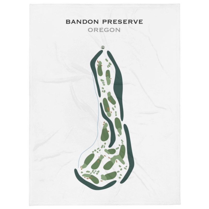 Bandon Preserve, Oregon - Printed Golf Courses