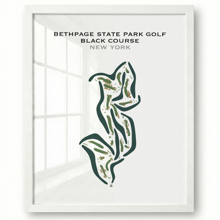 Bethpage State Park Golf, Black Course, New York - Printed Golf Courses