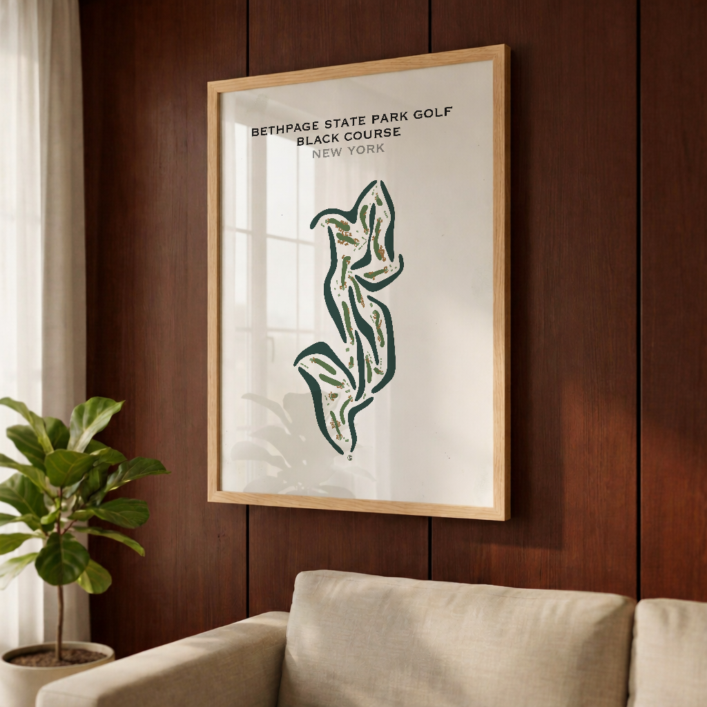 Bethpage State Park Golf, Black Course, New York - Printed Golf Courses