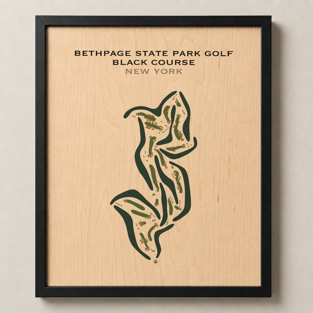 Bethpage State Park Golf, Black Course, New York - Printed Golf Courses