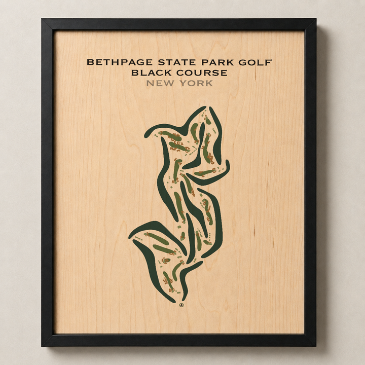 Bethpage State Park Golf, Black Course, New York - Printed Golf Courses