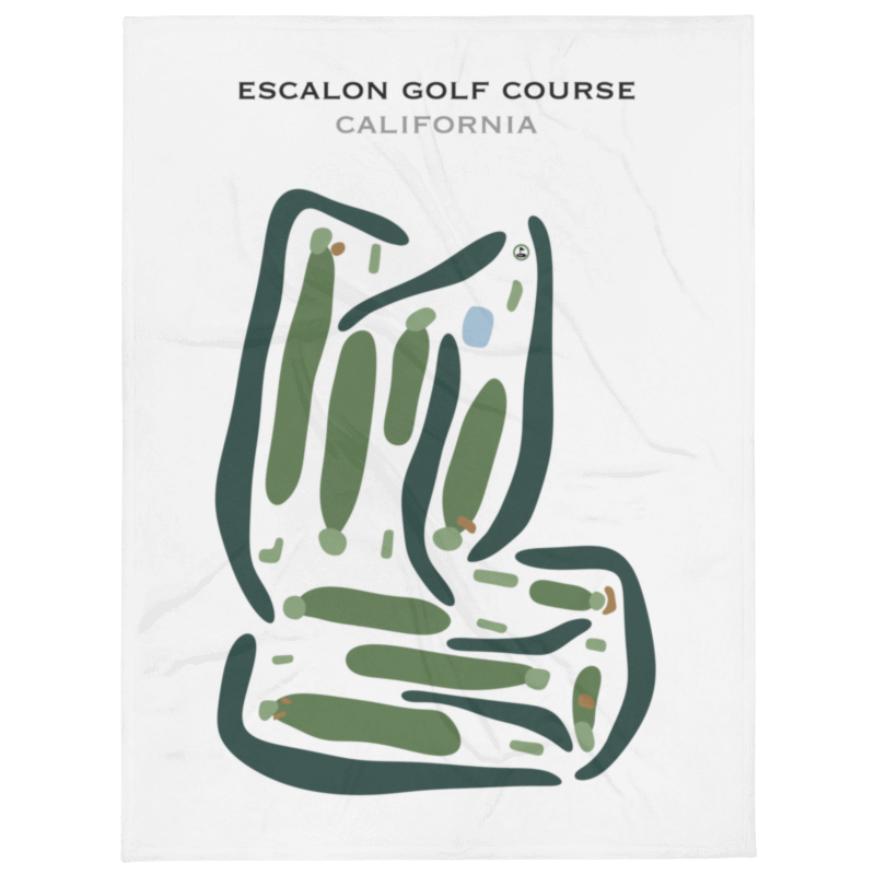 Escalon Golf Course, California - Printed Golf Courses