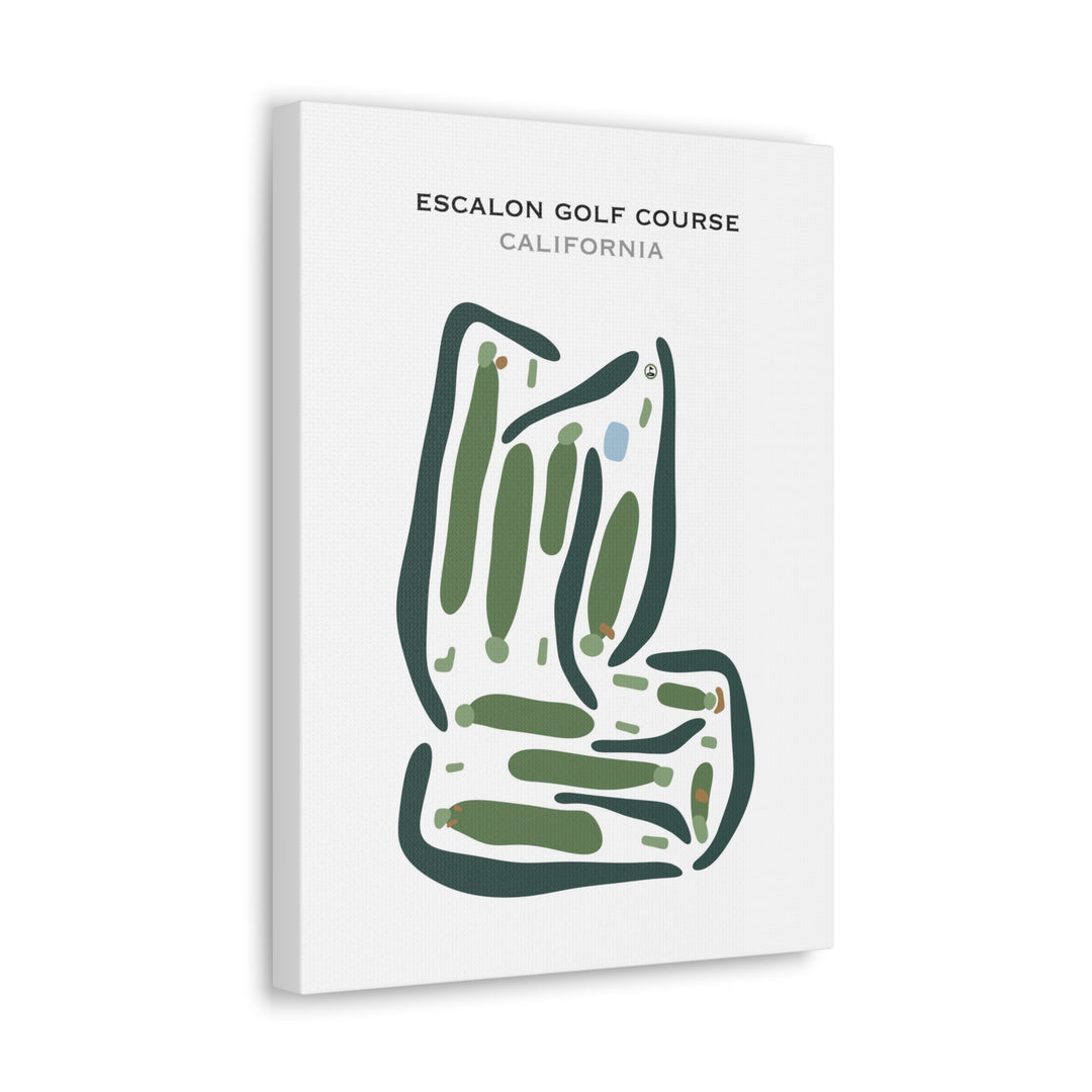 Escalon Golf Course, California - Printed Golf Courses