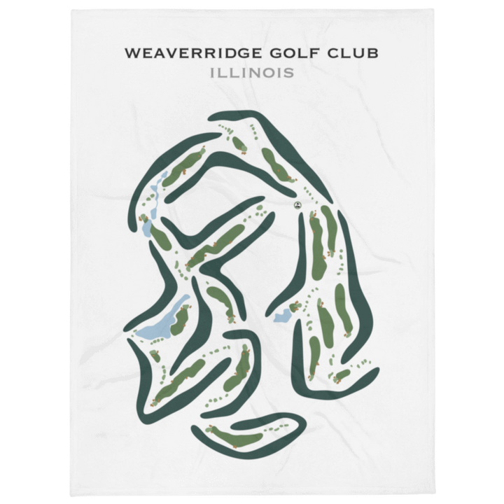 WeaverRidge Golf Club, Illinois - Printed Golf Courses