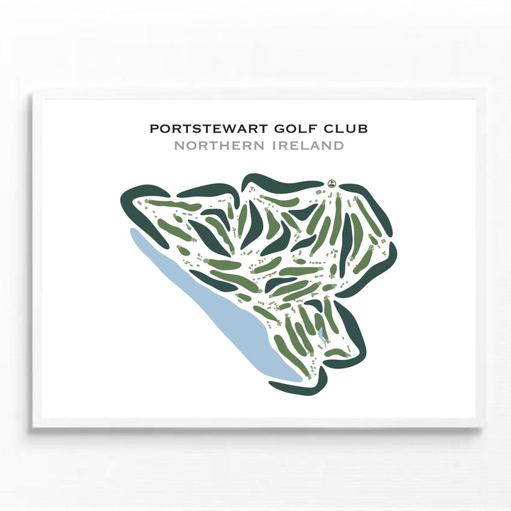 Portstewart Golf Club, Northern Ireland - Printed Golf Courses
