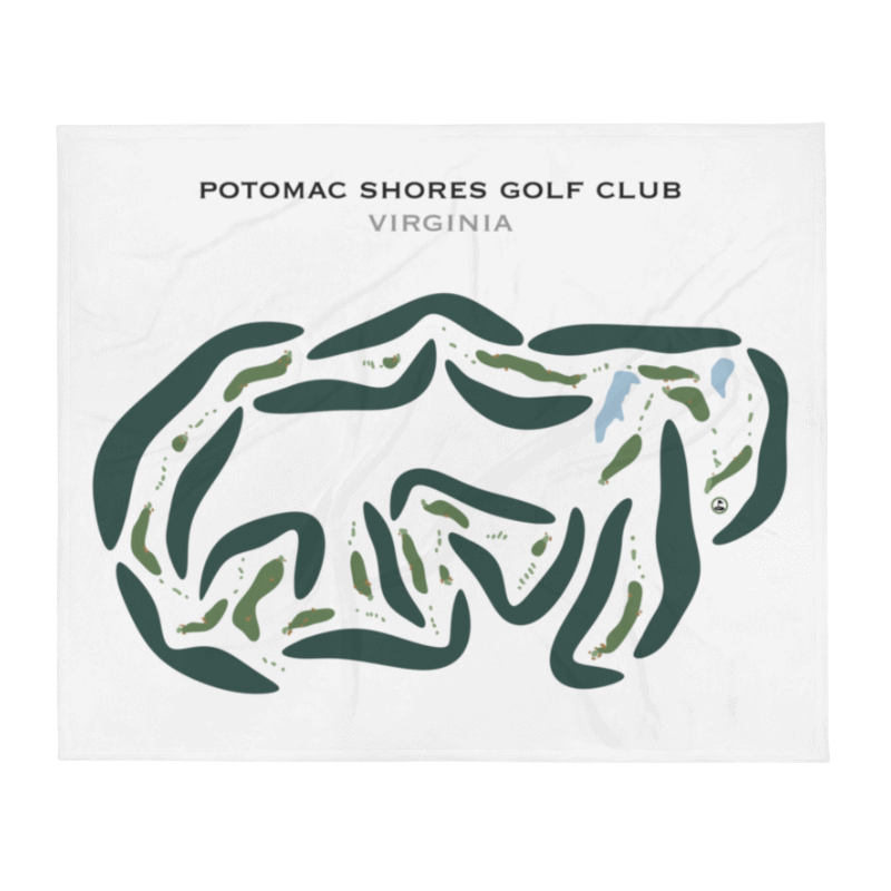 Potomac Shores Golf Club, Virginia - Printed Golf Courses