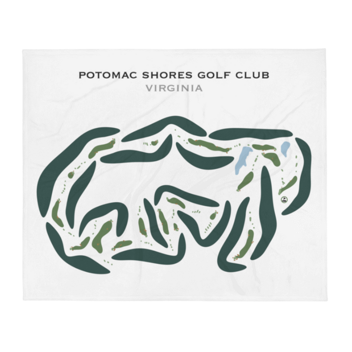 Potomac Shores Golf Club, Virginia - Printed Golf Courses