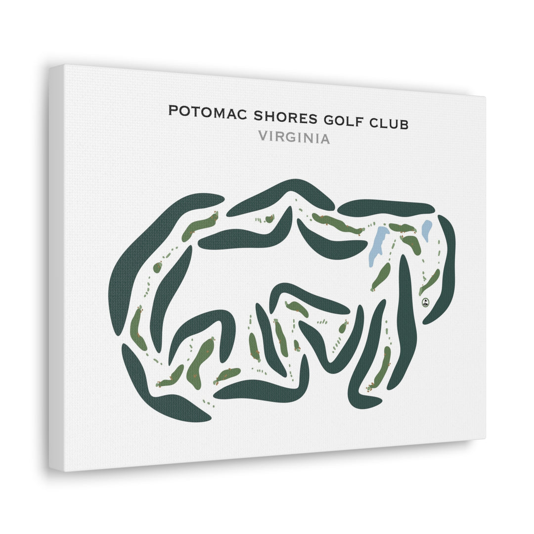 Potomac Shores Golf Club, Virginia - Printed Golf Courses