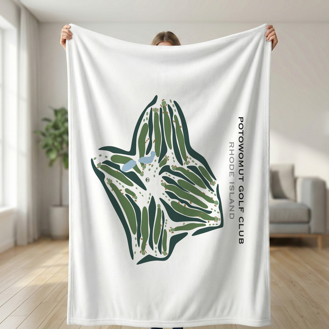 Potowomut Golf Club, Rhode Island - Printed Golf Courses
