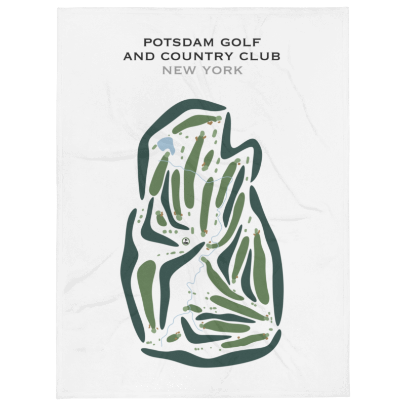 Potsdam Golf & Country Club, New York - Printed Golf Courses