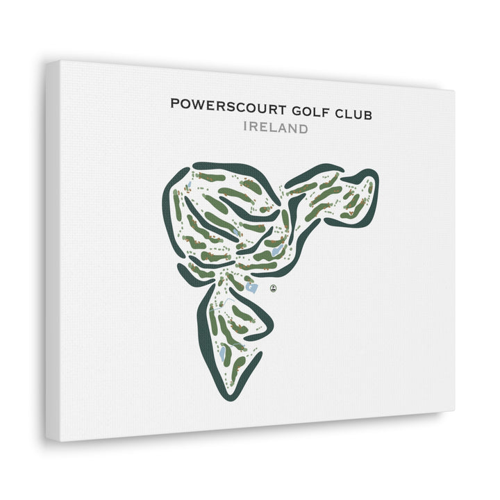 Powerscourt Golf Club, Ireland - Printed Golf Courses