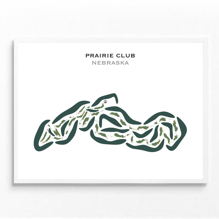 The Prairie Club, Nebraska - Printed Golf Courses