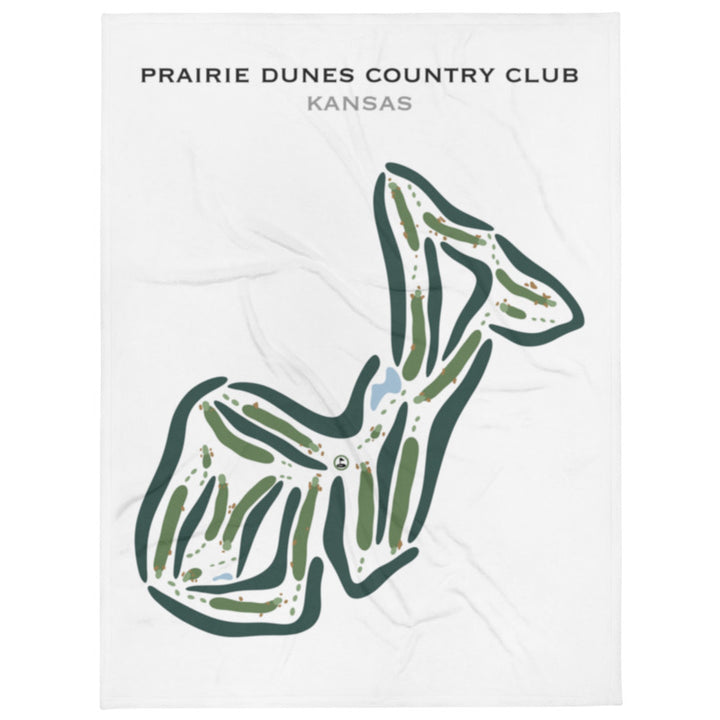 Prairie Dunes Country Club, Kansas - Printed Golf Courses