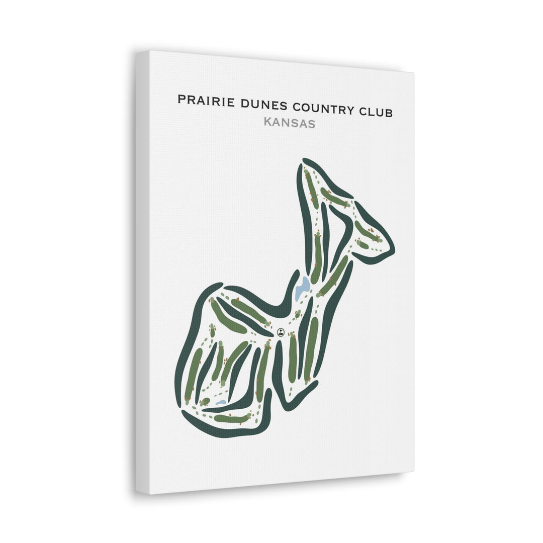 Prairie Dunes Country Club, Kansas - Printed Golf Courses