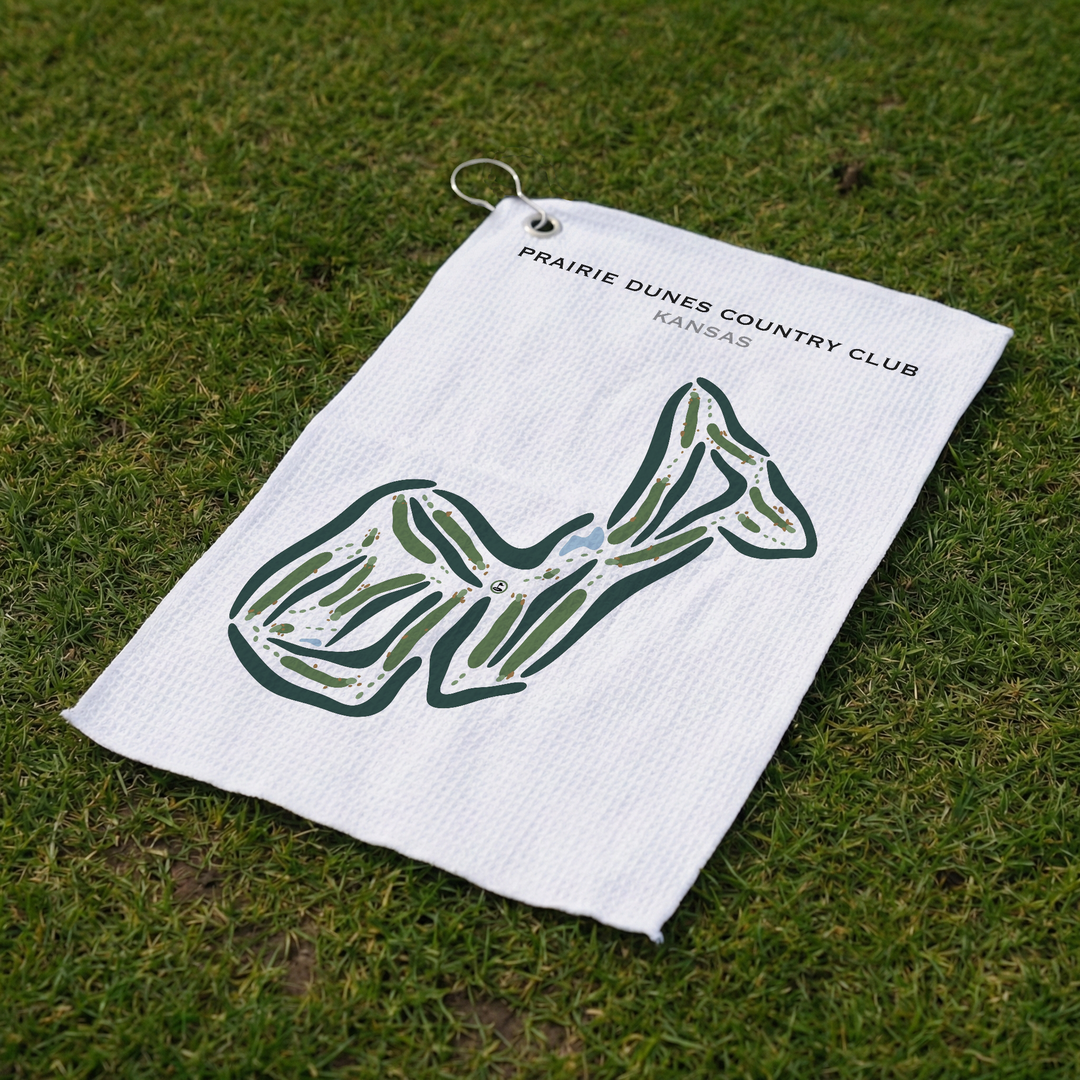 Prairie Dunes Country Club, Kansas - Printed Golf Courses