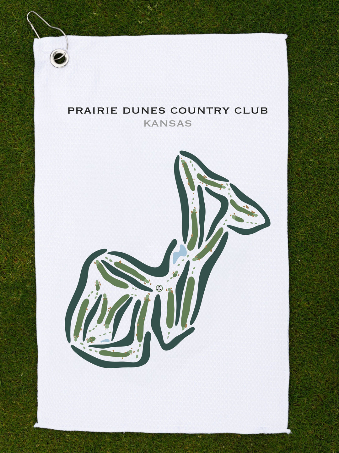 Prairie Dunes Country Club, Kansas - Printed Golf Courses