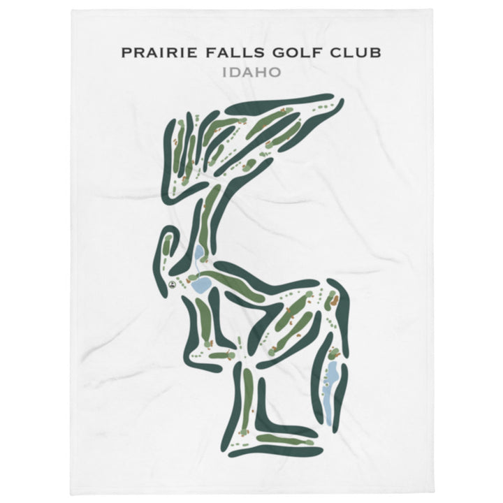 Prairie Falls Golf Club, Idaho - Printed Golf Course