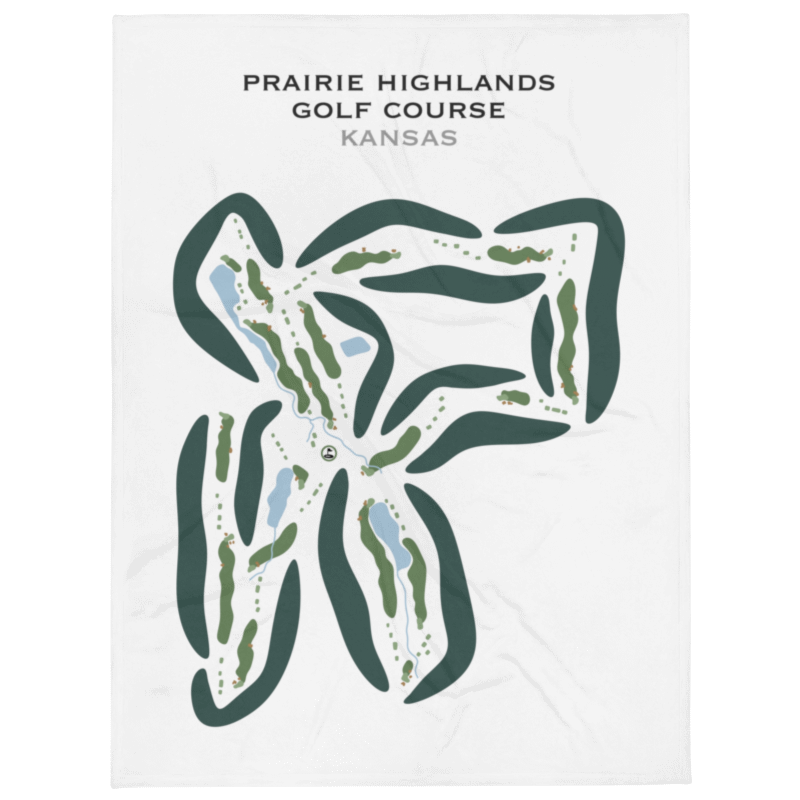 Prairie Highlands Golf Course, Kansas - Printed Golf Courses