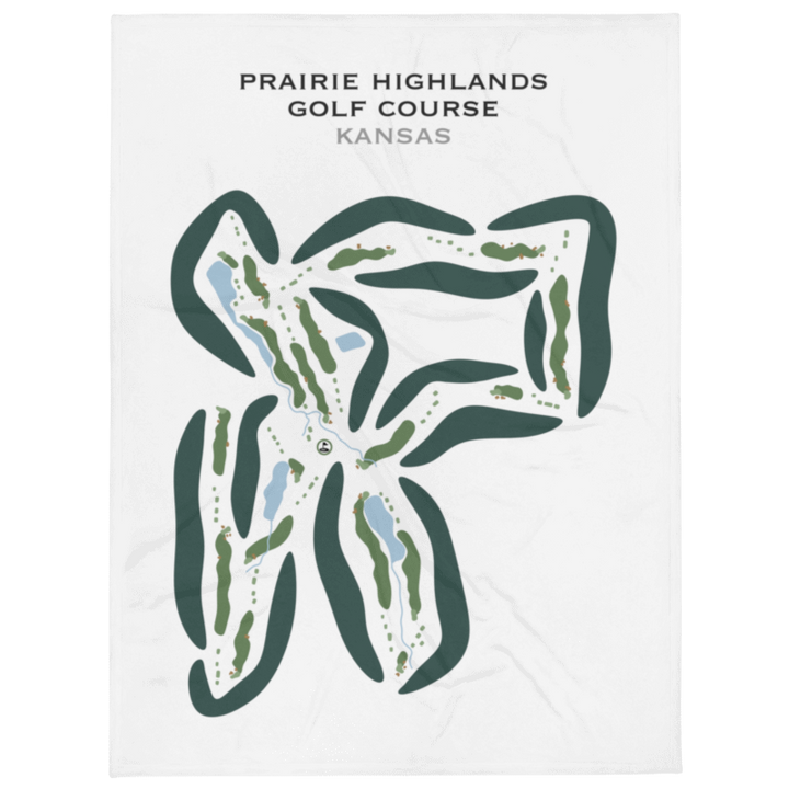 Prairie Highlands Golf Course, Kansas - Printed Golf Courses