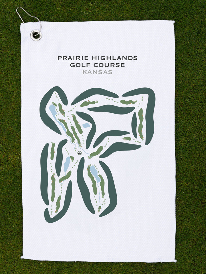 Prairie Highlands Golf Course, Kansas - Printed Golf Courses