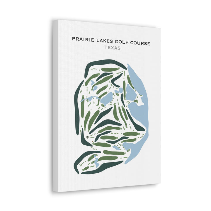 Prairie Lakes Golf Course, Texas - Printed Golf Courses