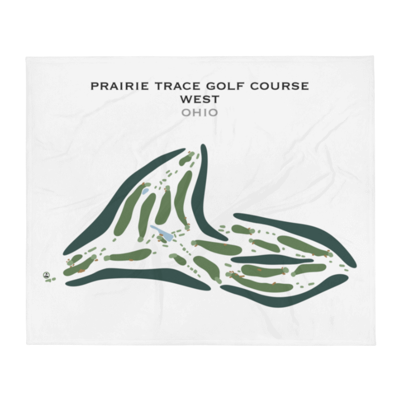 Prairie Trace Golf Course, West, Ohio - Printed Golf Course