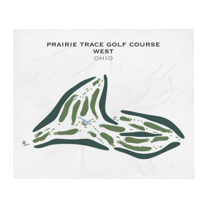 Prairie Trace Golf Course, West, Ohio - Printed Golf Course