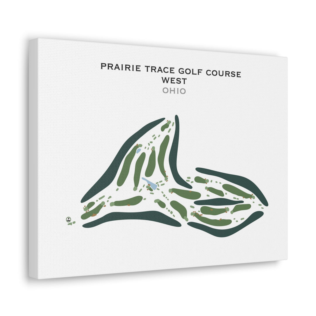 Prairie Trace Golf Course, West, Ohio - Printed Golf Course