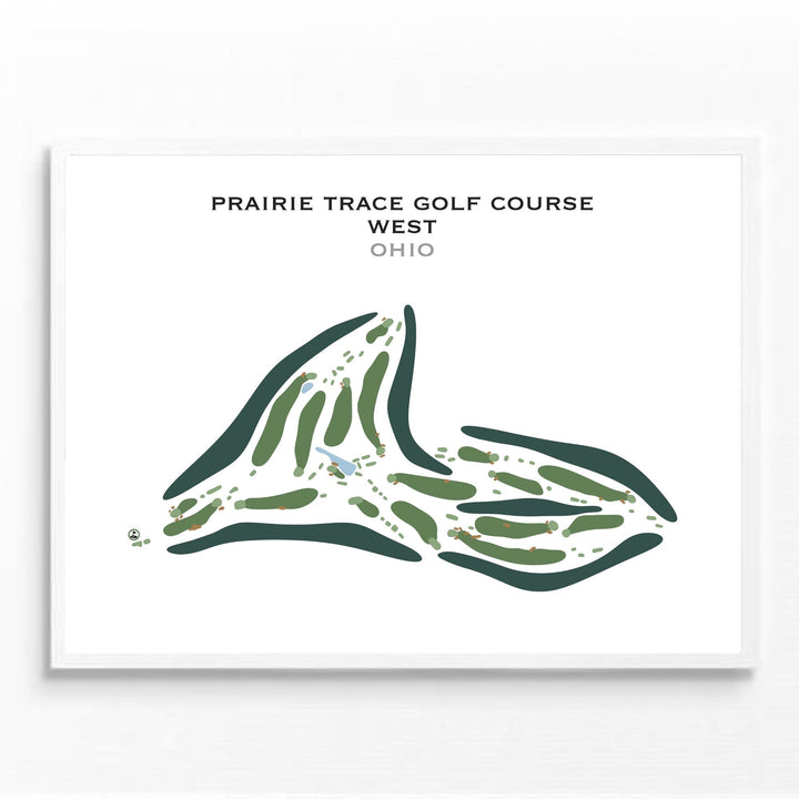 Prairie Trace Golf Course, West, Ohio - Printed Golf Course