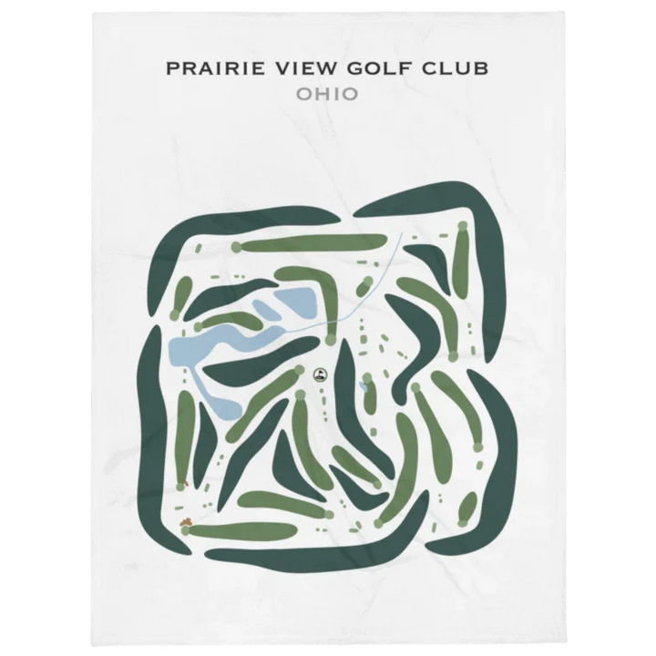 Prairie View Golf Club, Ohio - Printed Golf Courses