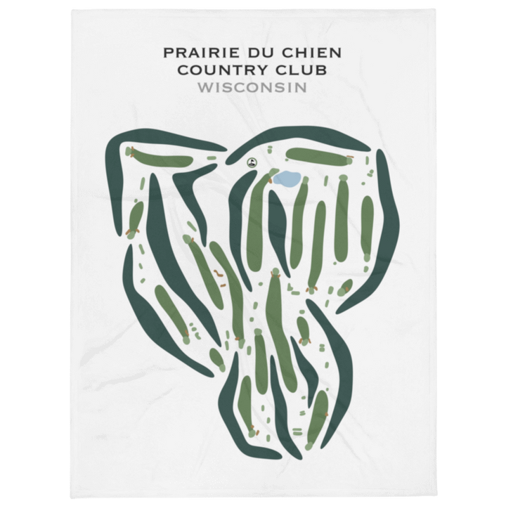 Prairie du Chien Country Club, Wisconsin - Printed Golf Courses