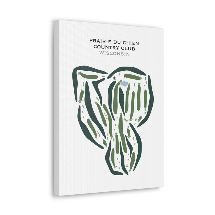 Prairie du Chien Country Club, Wisconsin - Printed Golf Courses