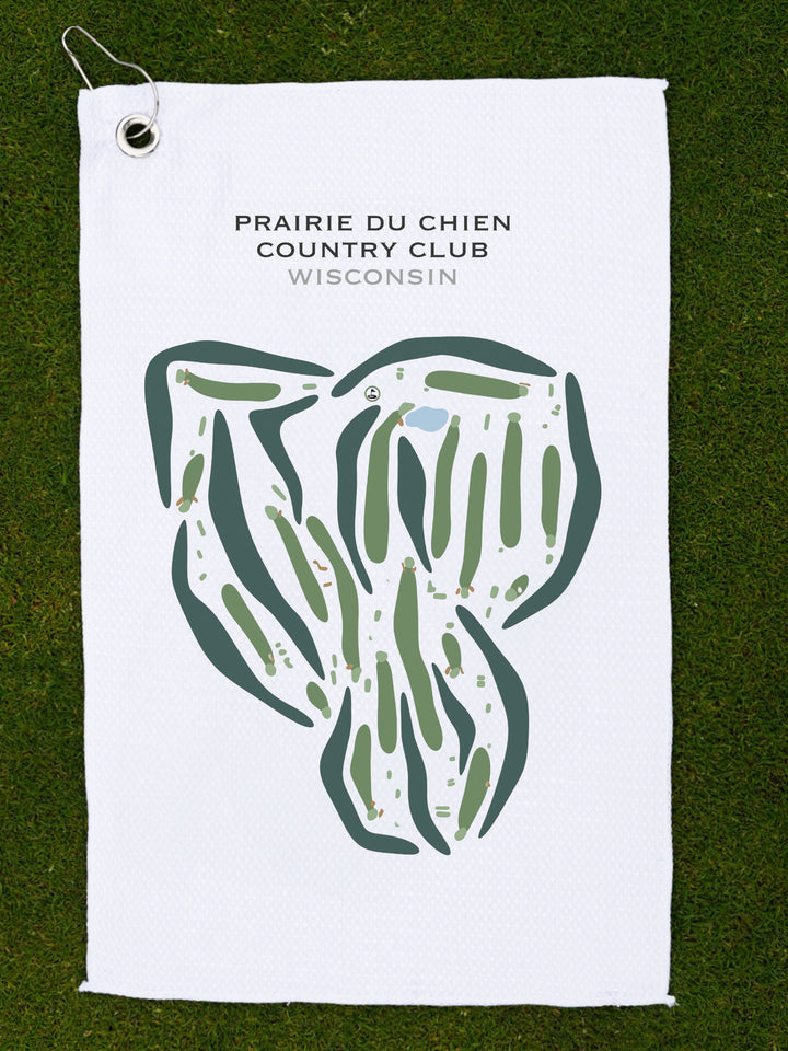 Prairie du Chien Country Club, Wisconsin - Printed Golf Courses