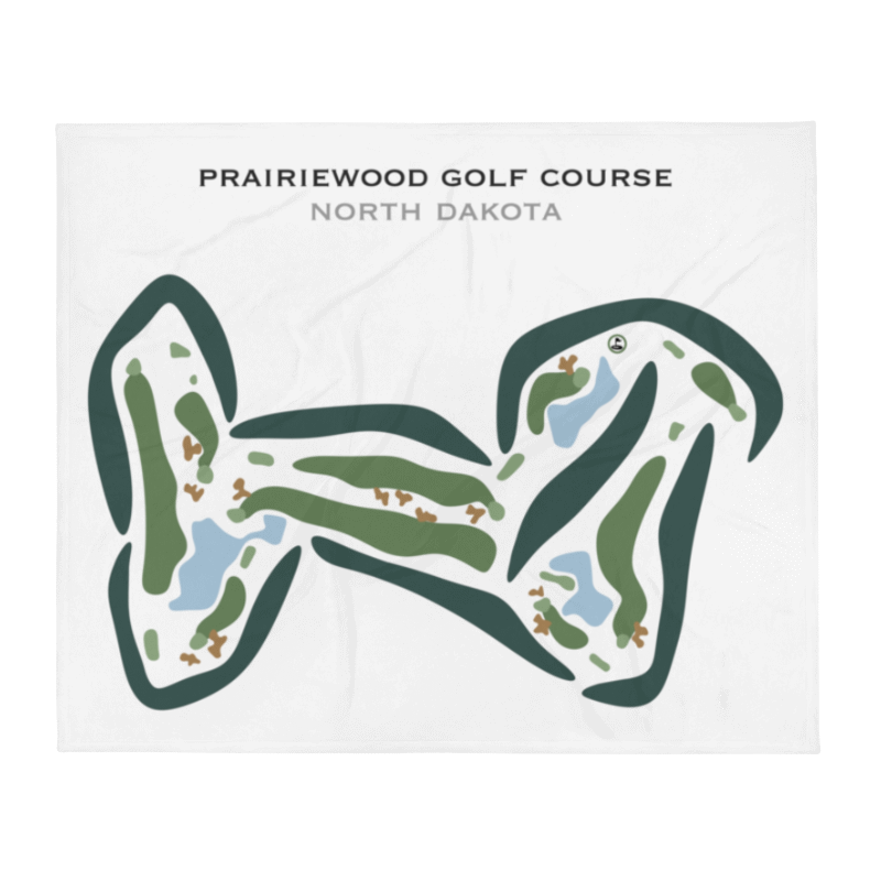 Prairiewood Golf Course, North Dakota - Printed Golf Courses