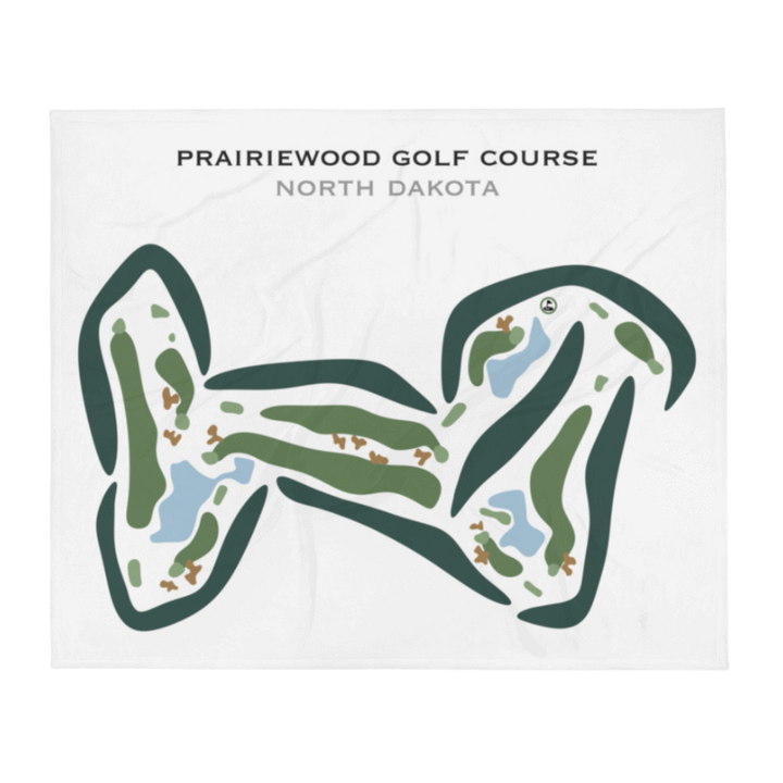 Prairiewood Golf Course, North Dakota - Printed Golf Courses