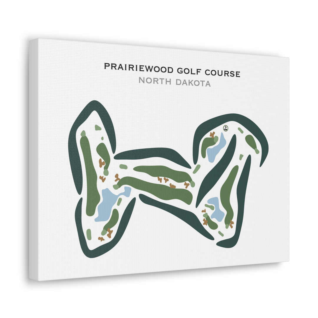 Prairiewood Golf Course, North Dakota - Printed Golf Courses