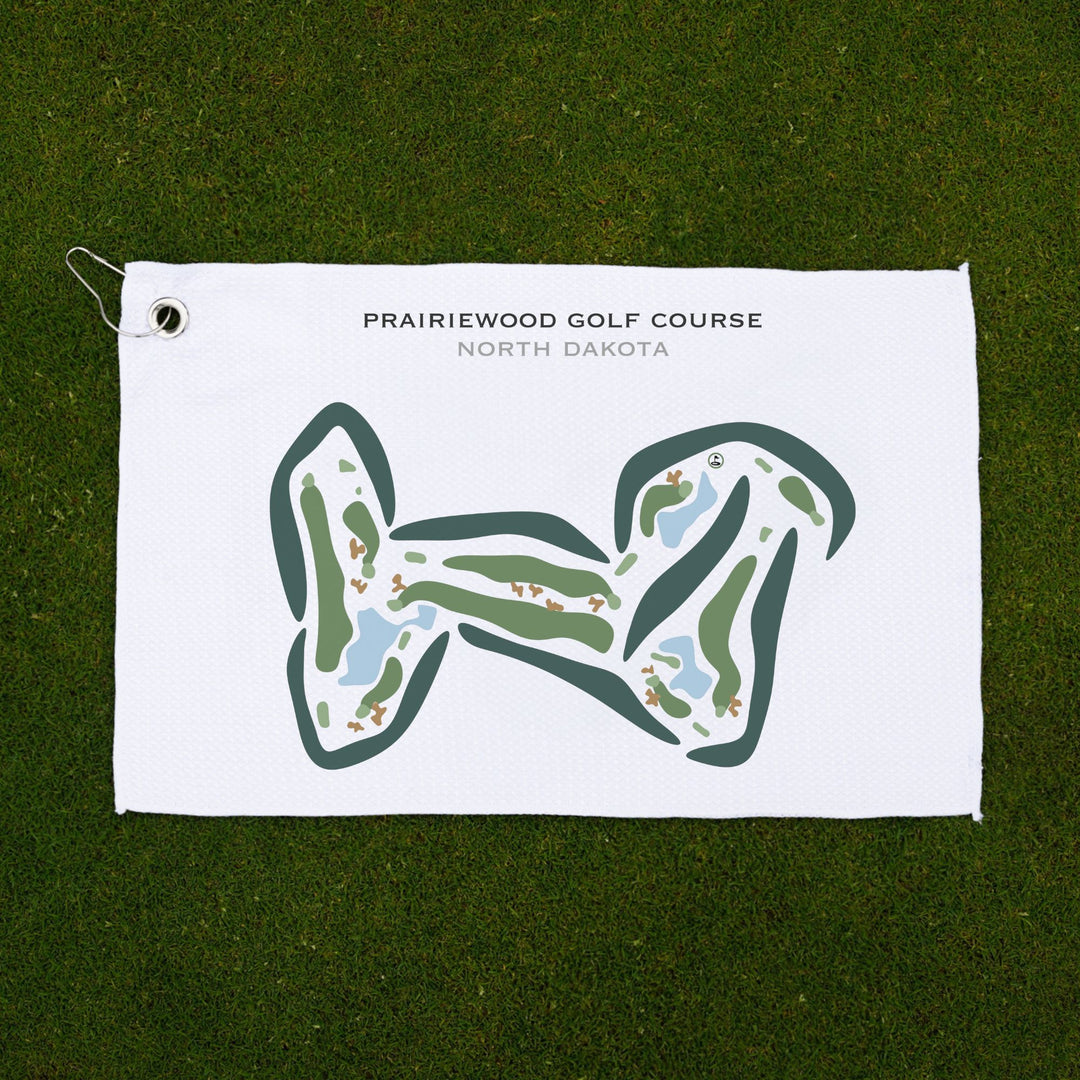 Prairiewood Golf Course, North Dakota - Printed Golf Courses