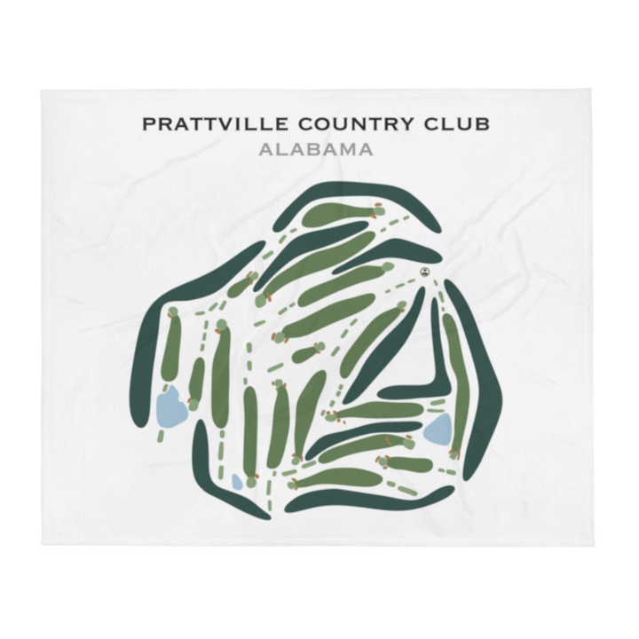 Prattville Country Club, Alabama - Printed Golf Courses