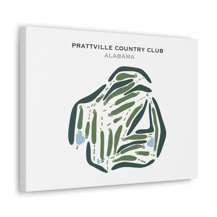 Prattville Country Club, Alabama - Printed Golf Courses