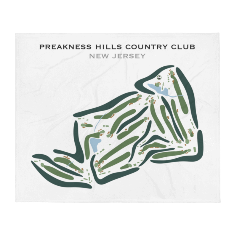 Preakness Hills Country Club, New Jersey - Printed Golf Courses