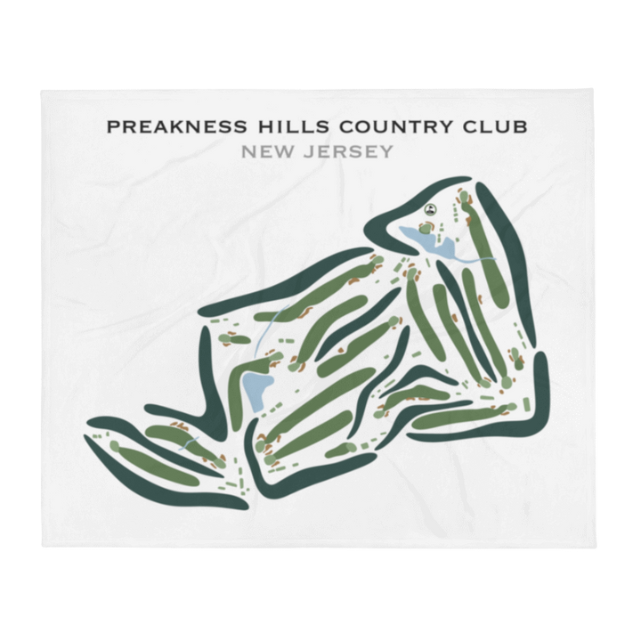 Preakness Hills Country Club, New Jersey - Printed Golf Courses